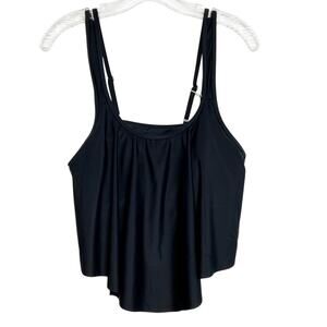 SOUQFONE JUST FOR YOU BLACK SLIM EFFECT TANKINI SWIMMING SIZE XL BRAND NEW